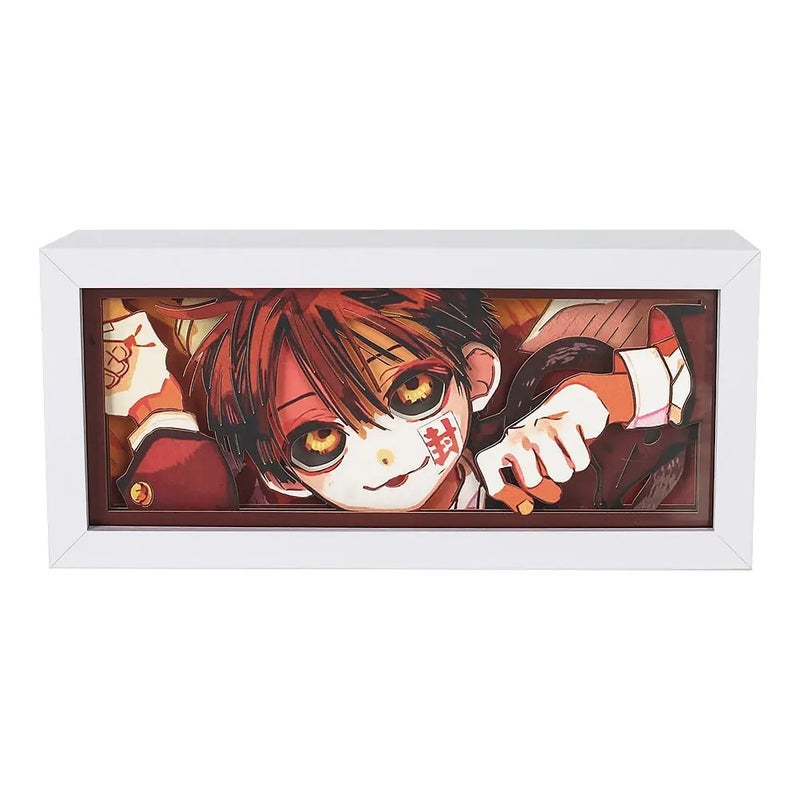 Bluejw Remote Control 3D Anime Night Light, LED Table Lamp Light Box - Home Decor Christmas Gifts - Image 4